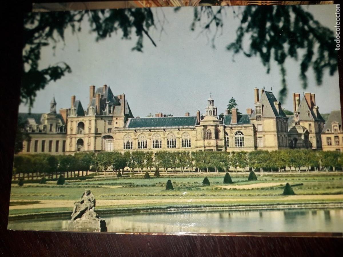 Postales: N&ordm; 43597 POSTAL CASTILLO DE FONTAINEBLEAU FRANCIA