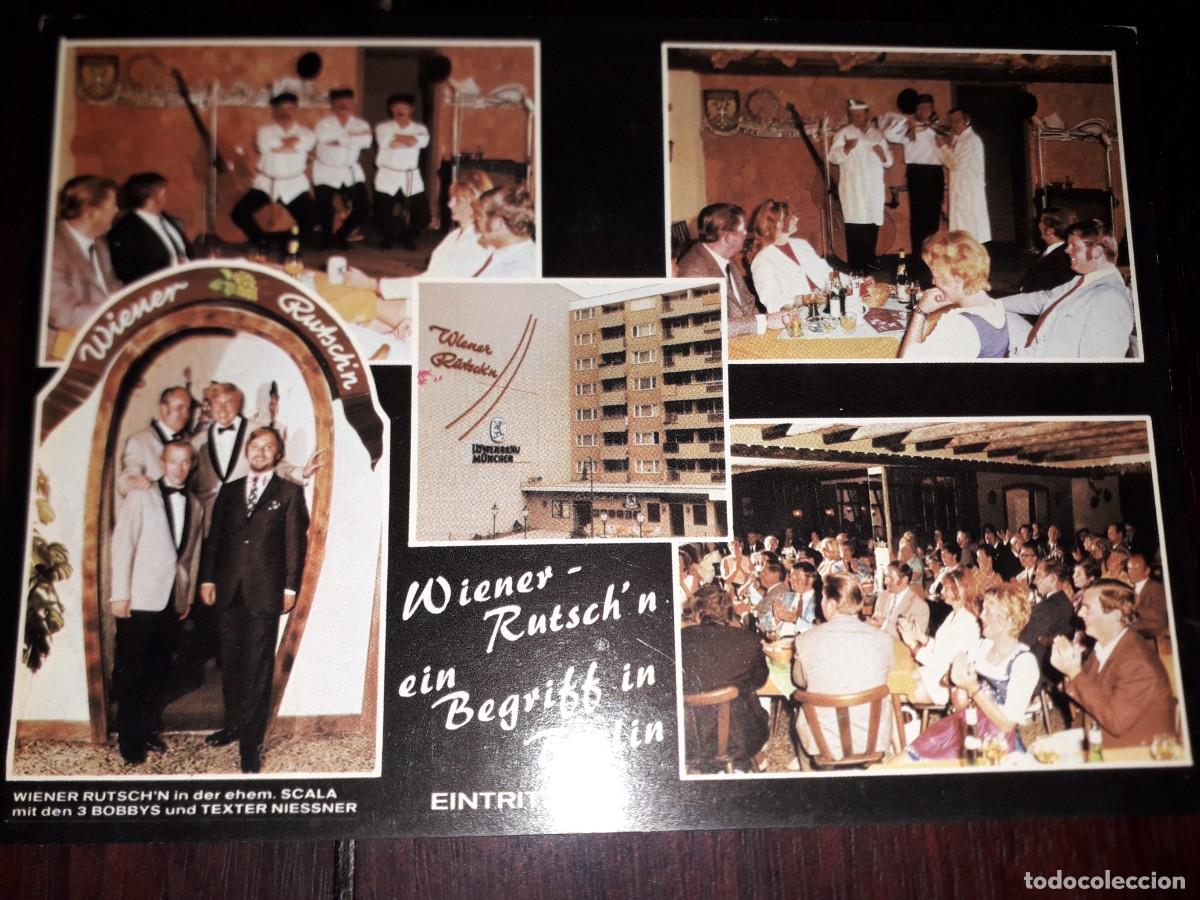 Postkarten: N&ordm; 43919 POSTAL BERLIN ALEMANIA RESTAURANTE