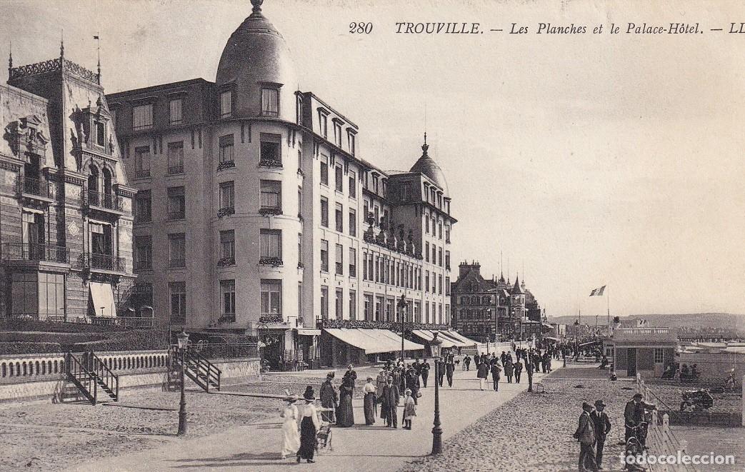 Postales: 280 Trouville - Les Planches et le Palace-H&ocirc;tel / Ll.