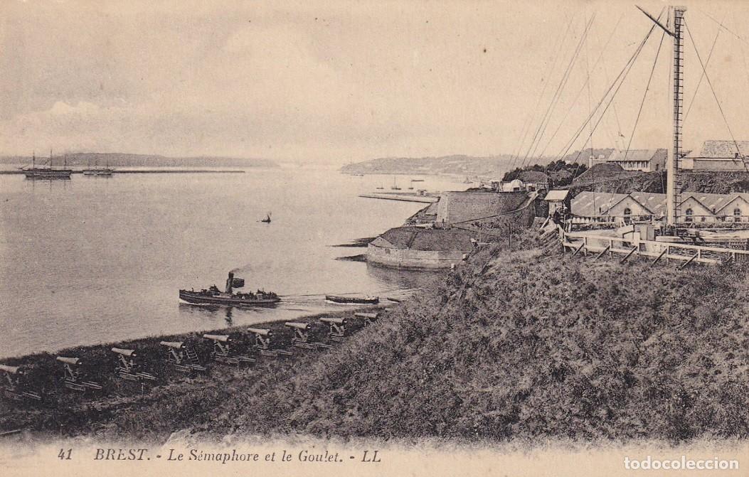Postales: 41 Brest - Le S&eacute;maphore et le Goulet / Ll. - Foto 1