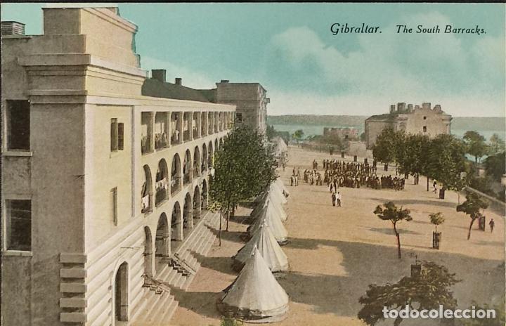 Postales: POSTAL - GIBRALTAR - THE SOUTH BARRACKS - Foto 1