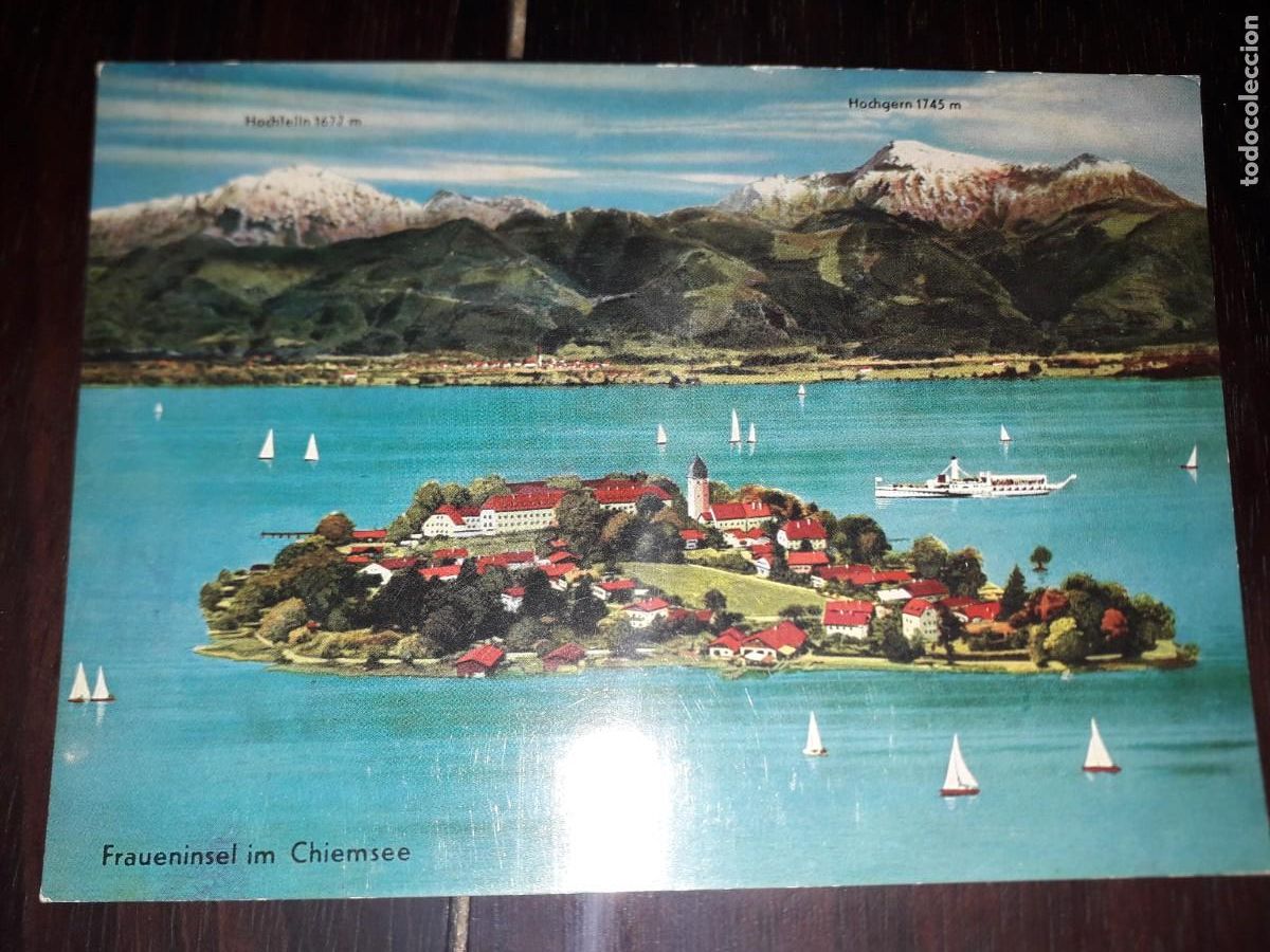 Postcards: N&ordm; 43853 POSTAL LAGO EN ALEMANIA CHIEMESEE