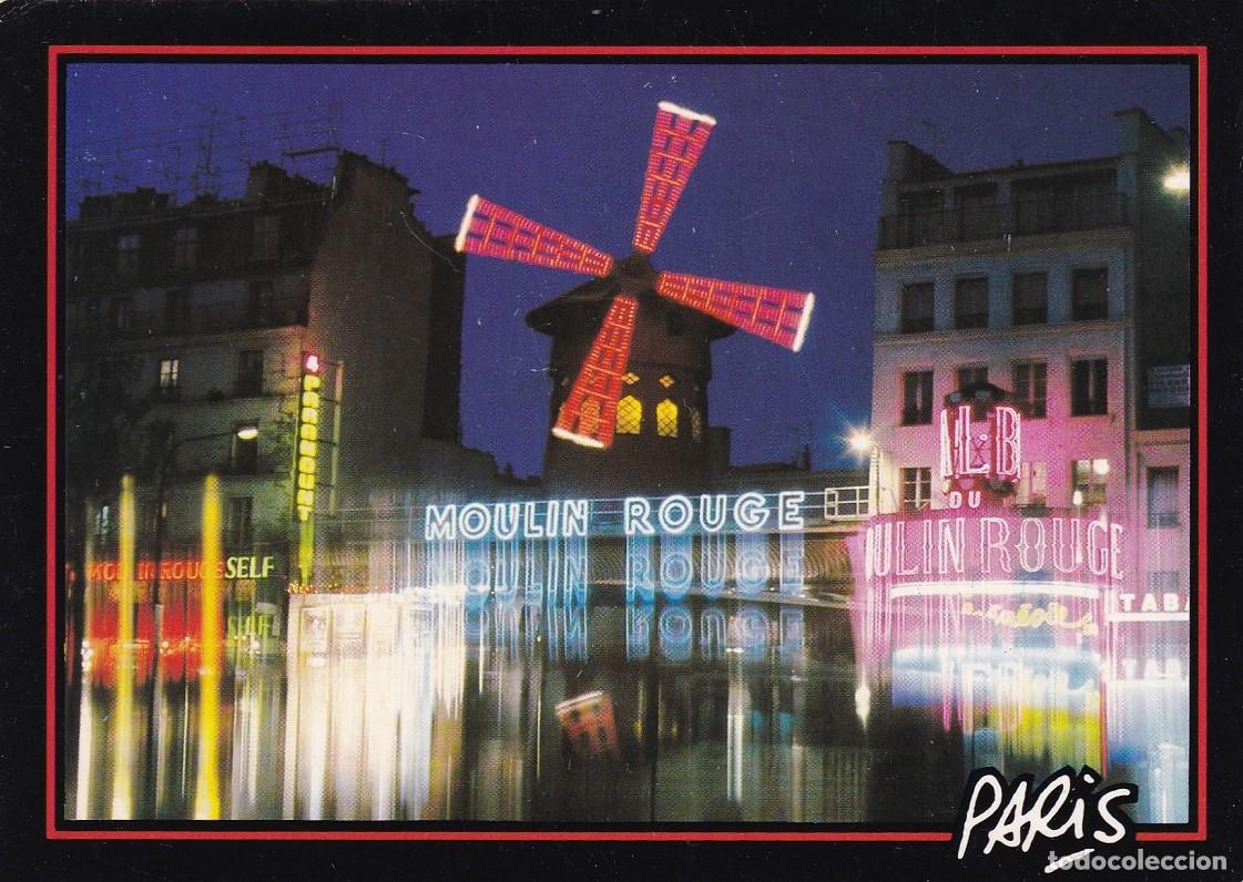 Postales: Paris - Le Moulin Rouge - Foto 1