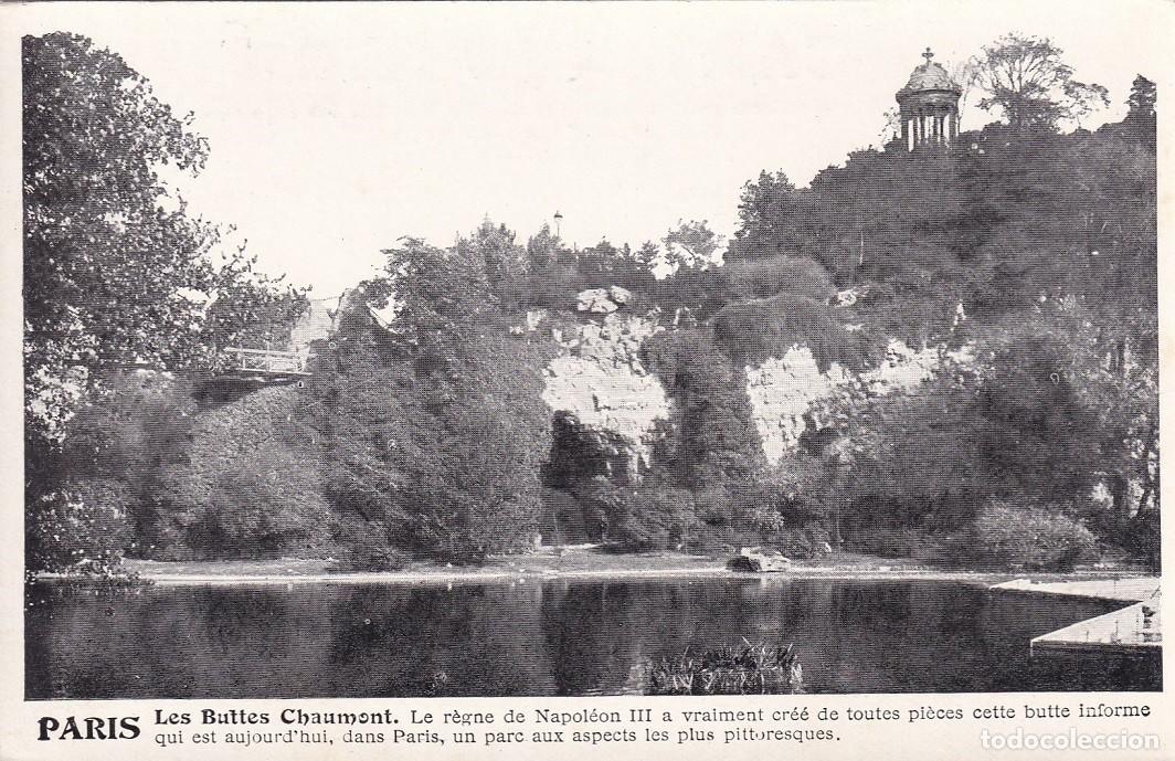 Postales: Paris - Les Buttes Chaumont - Foto 1