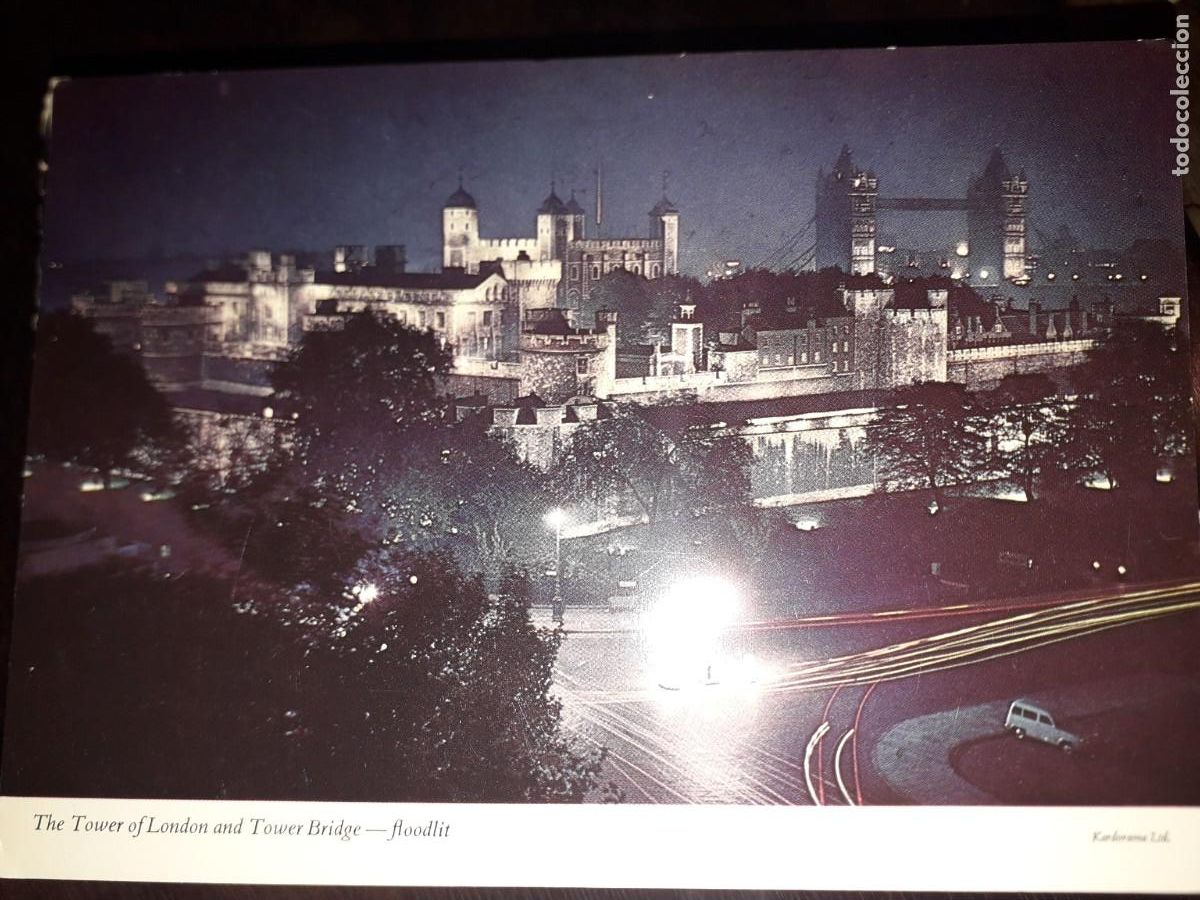 Postales: N&ordm; 44408 POSTAL THE TOWER OF LONDON INGLATERRA
