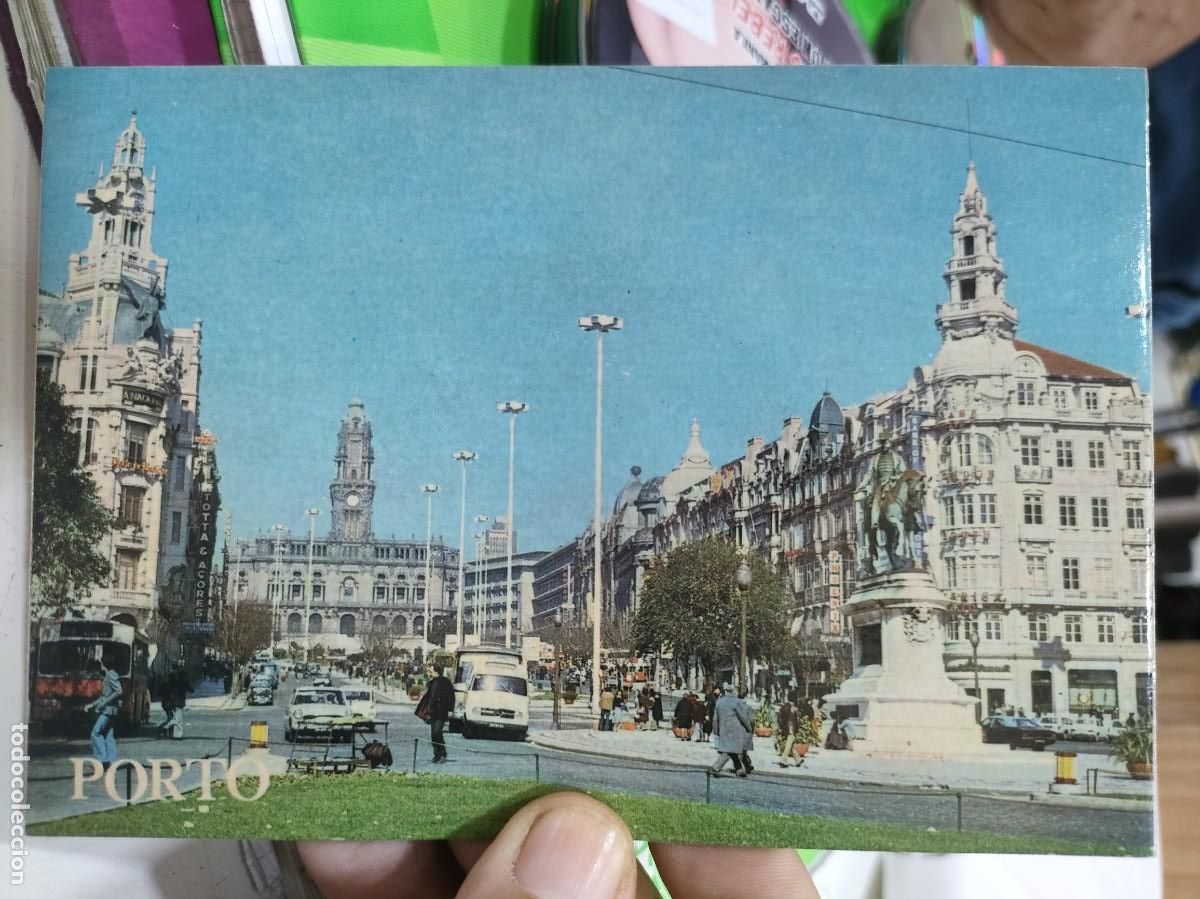 Postales: Postal PORTO Plaza de La Libertad y Avenida Dos Aliados S/C