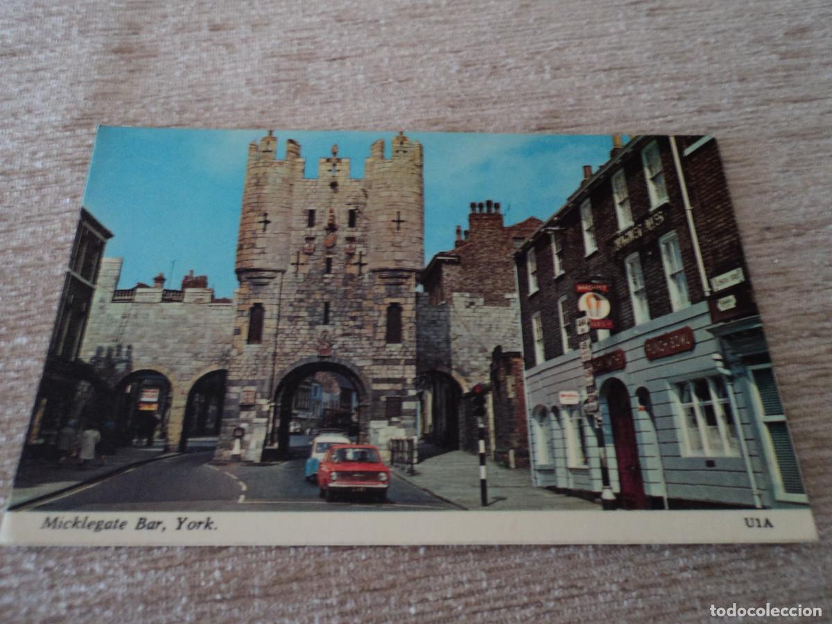 Postales: micklegate bar, york, u1a, circulada 1979 - Foto 1