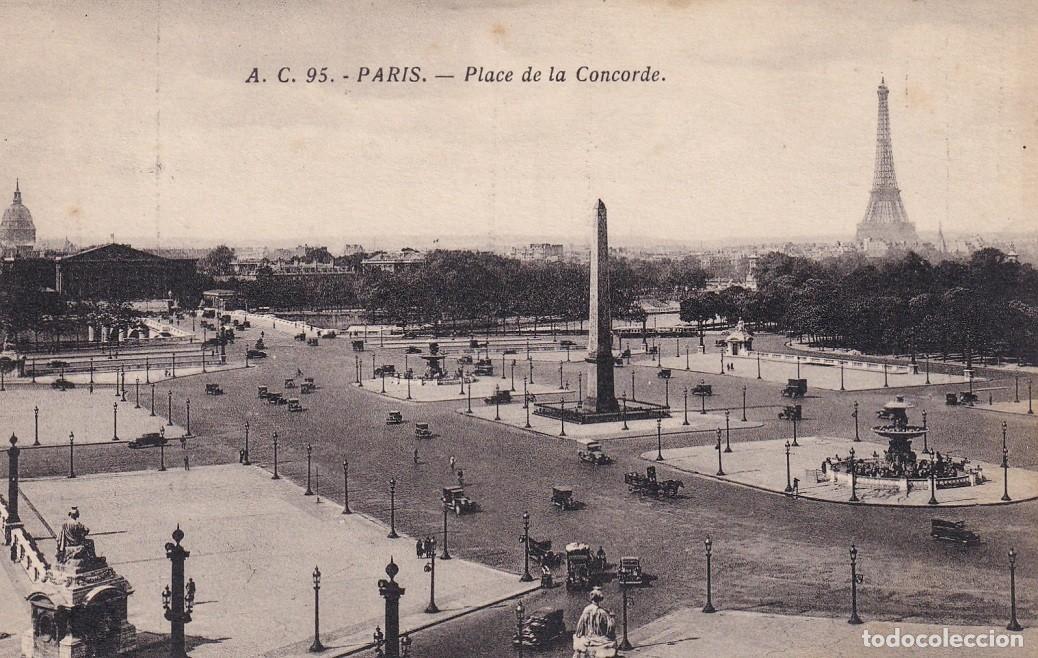 Postales: 95 Paris - Place de la Concorde - Foto 1