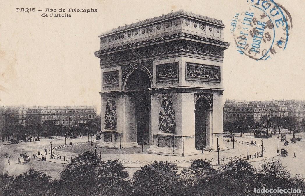 Postales: Paris - Arc de Triomphe de l &Eacute;toile - Foto 1