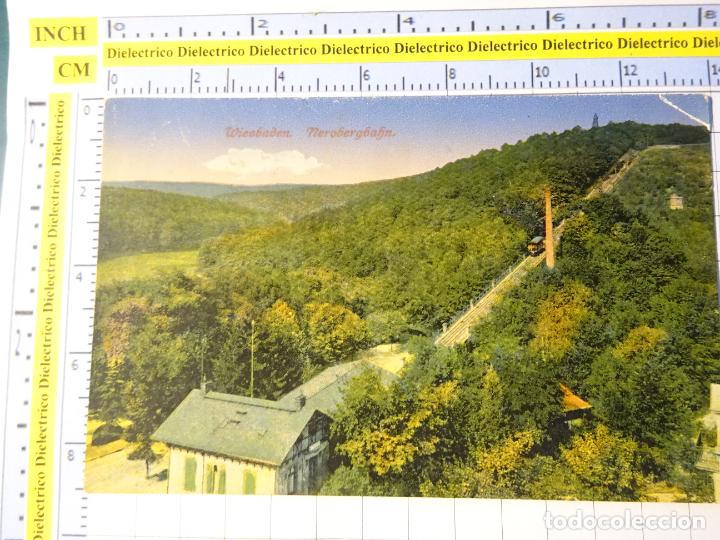 Postales: ANTIGUA POSTAL DE ALEMANIA. WIESBADEN FUNICULAR. 1263