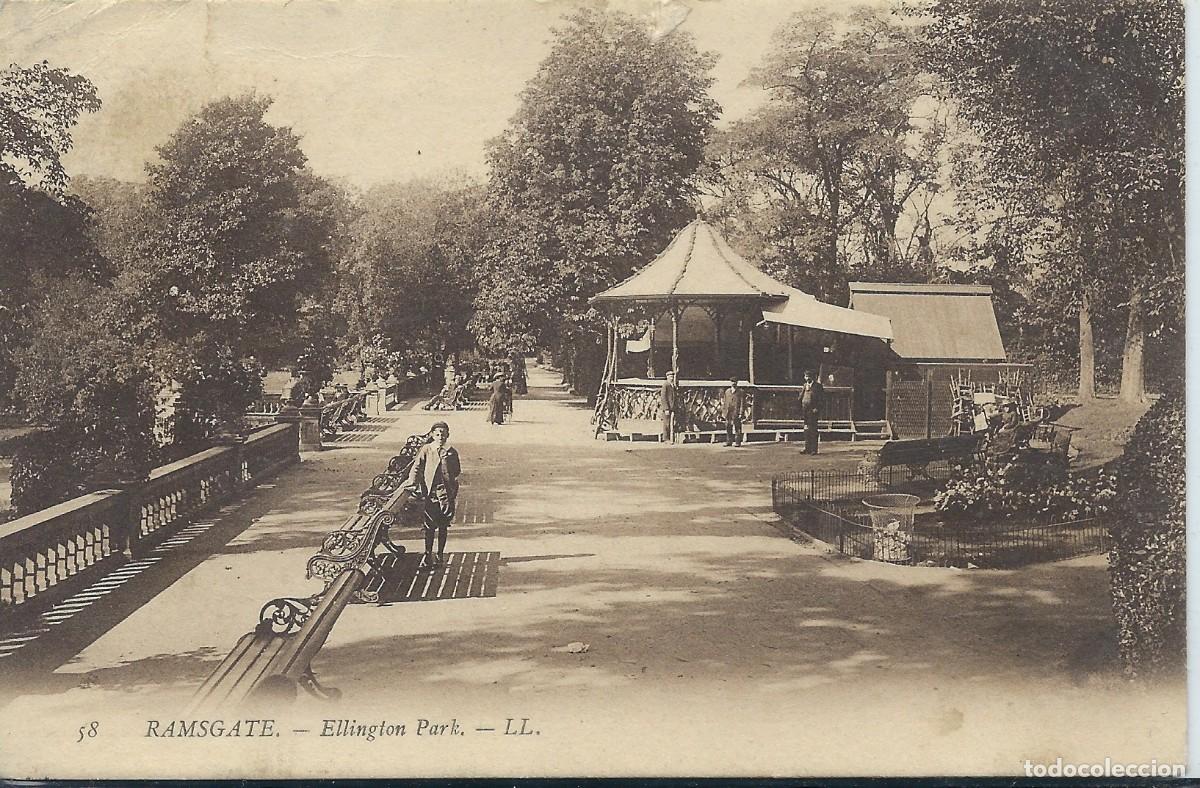 Postales: RAMSGATE (INGLATERRA) - ELLINGTON PARK - LL. - Foto 1