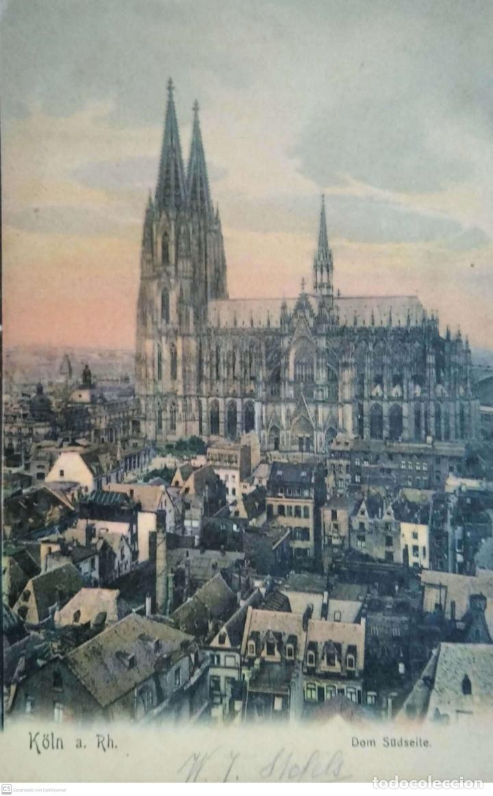 Postkarten: Colonia. Catedral. Nueva. Color