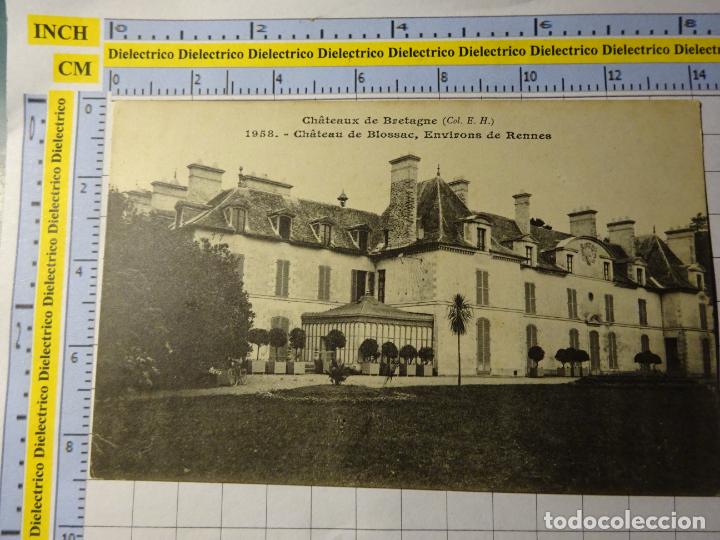 Postales: ANTIGUA POSTAL DE FRANCIA. CH&Acirc;TEAU DE BLOSSAC RENNES. 1293