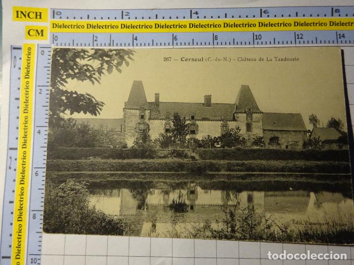 Postcards: ANTIGUA POSTAL DE FRANCIA. CORSEUL CH&Acirc;TEAU DE LA TANDOURIE. 1294