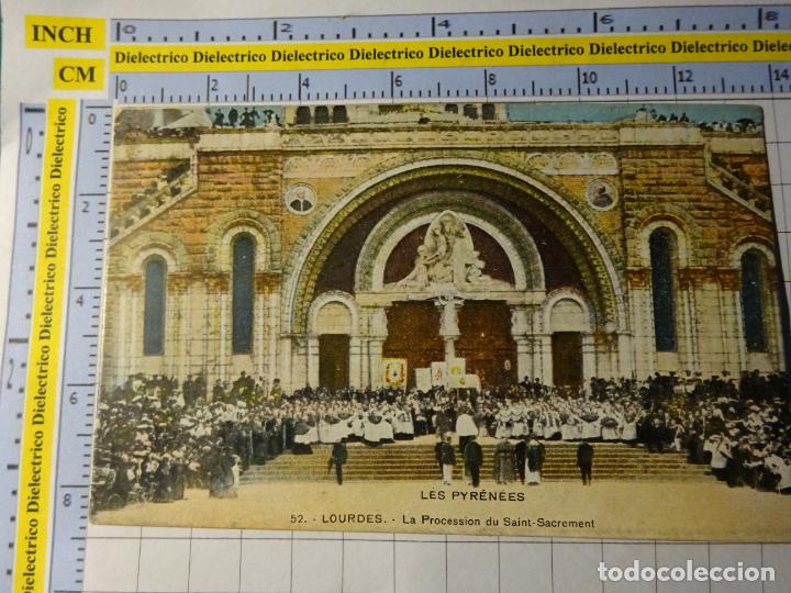 Postcards: ANTIGUA POSTAL DE FRANCIA. LOURDES LA PROCESSION DU SAINT SACREMENT. 1313
