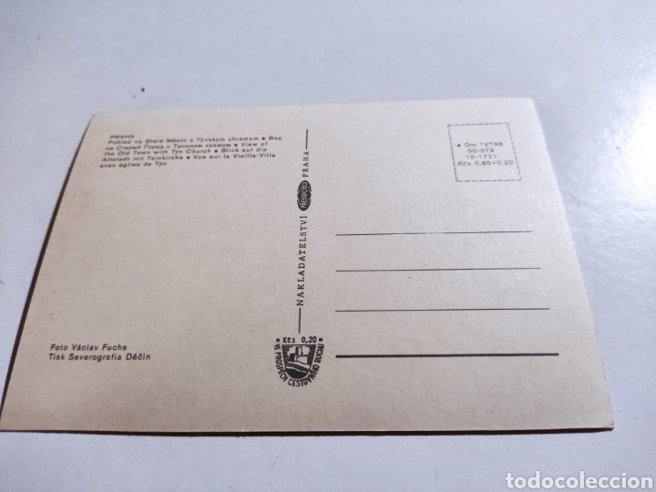 Postales: Postal Praga - Foto 2