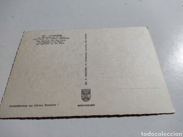Postales: Postal Lourdes - Foto 2