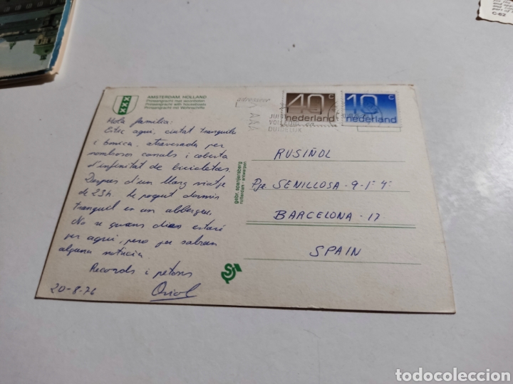 Postales: Postal Amsterdam - Foto 2