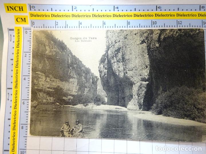 Cartes Postales: ANTIGUA POSTAL DE FRANCIA. GORGES DU TARN LES D&Eacute;TROITS 1437