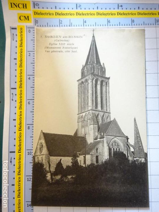 Postais: ANTIGUA POSTAL DE FRANCIA. NORREY EN BESSIN. EGLISE CALVADOS 1438