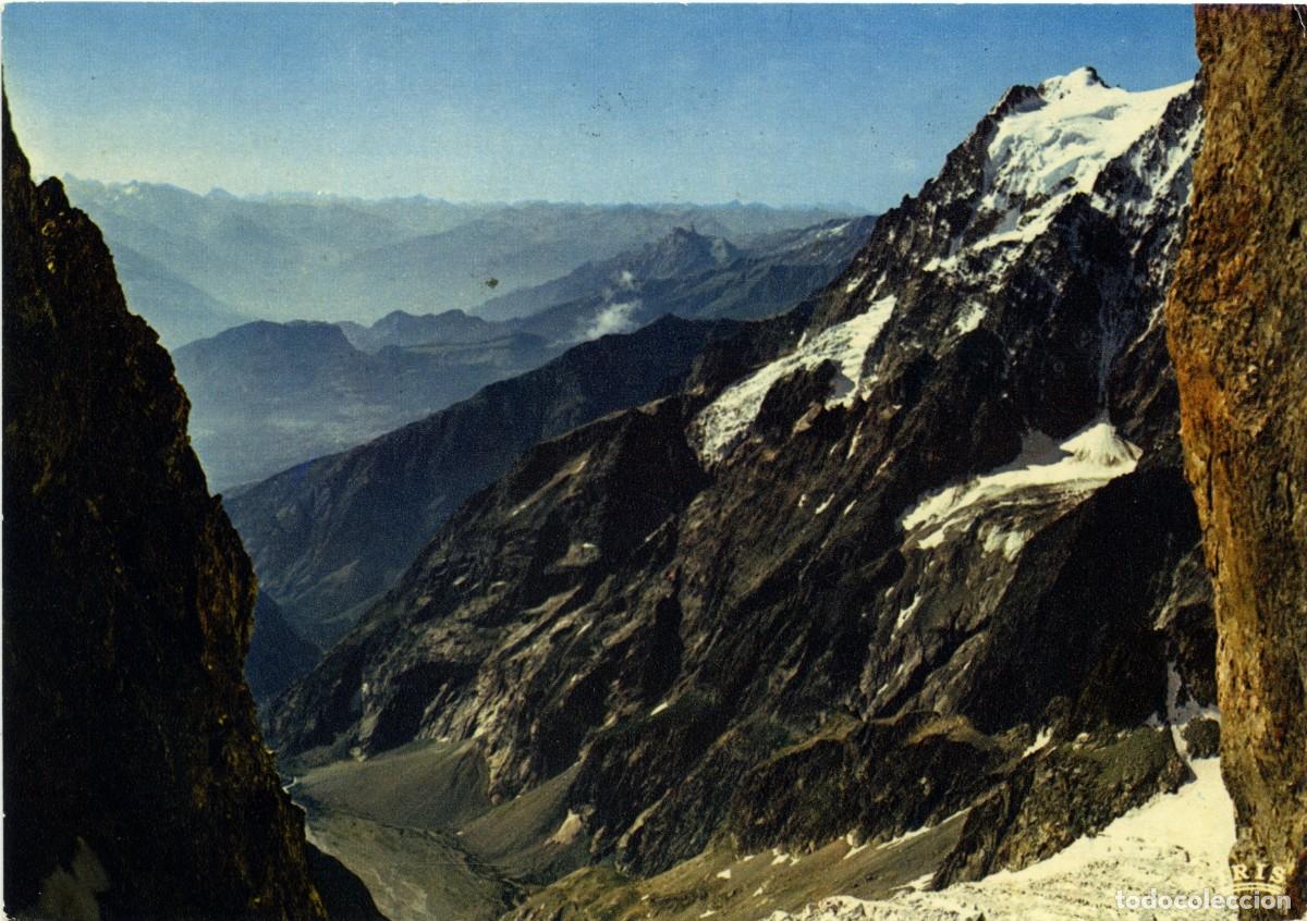 Postais: N&ordm; 3530-EN OISANS. FRANCE. Le Pr&eacute; de Madame Carle, les s&eacute;racs du glacier... ED. LUMICAP