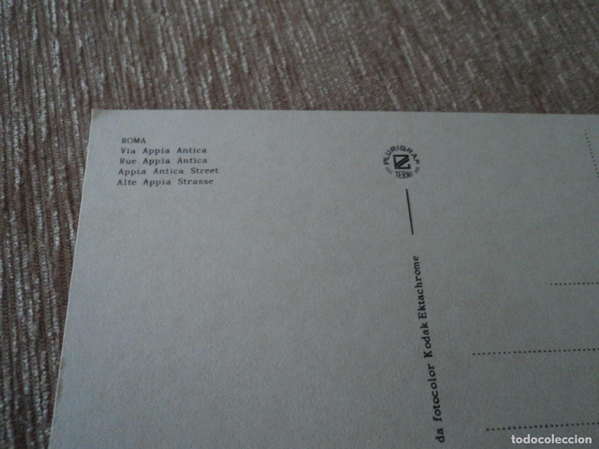 Postales: roma , via appia, ed. terni - Foto 2
