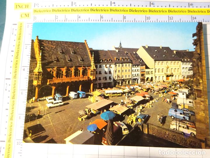 Postales: POSTAL DE ALEMANIA. FRIBURGO MERCADILLO. KAUFHAUS. 1626
