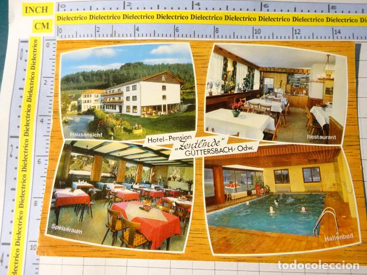 Postales: POSTAL DE ALEMANIA. HOTEL PENSION ZENTLINDE MOSSAUTAL. 1632