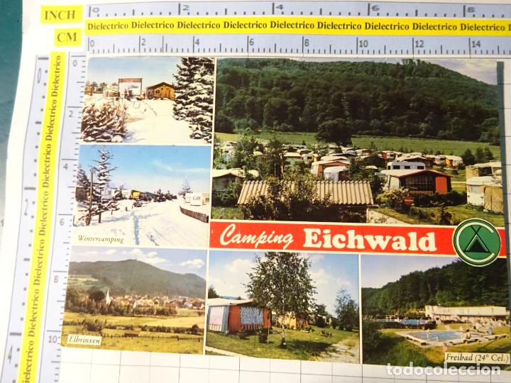 Postais: POSTAL DE ALEMANIA. L&Uuml;GDE ELBRINXEN CAMPING EICHWALD 1656
