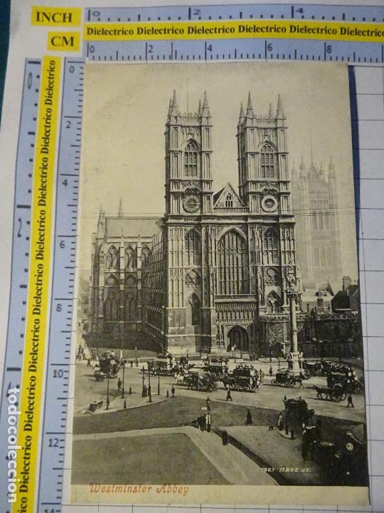 Postales: ANTIGUA POSTAL DE GRAN BRETA&Ntilde;A REINO UNIDO. WESTMINSTER ABBEY. 1756