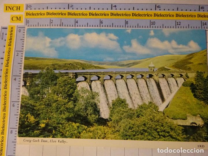 Cartoline: POSTAL DE GRAN BRETA&Ntilde;A REINO UNIDO. ELAN VALLEY CRAIG GOCH DAM. 1758