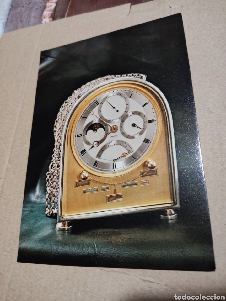 Postal reloj de &eacute;poca, museo