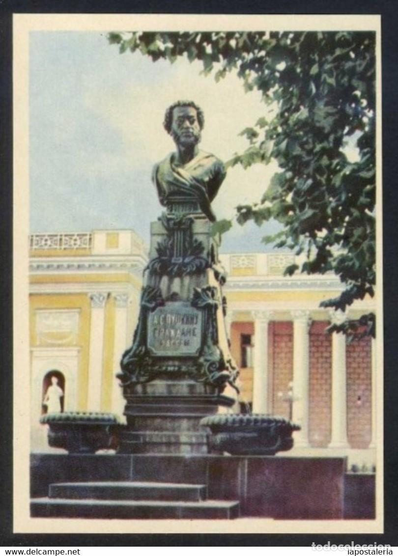 Postais: Rusia. Odessa. *Alexander S. Pushkin Memorial* Nueva.
