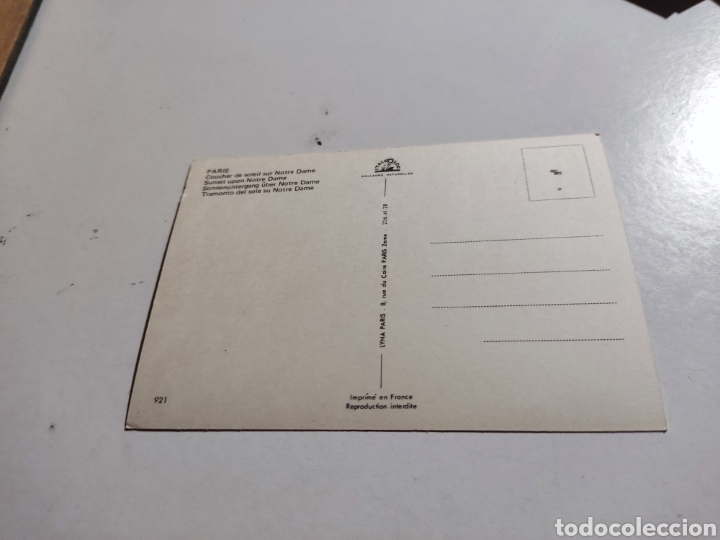 Postales: Postal Paris - Foto 2