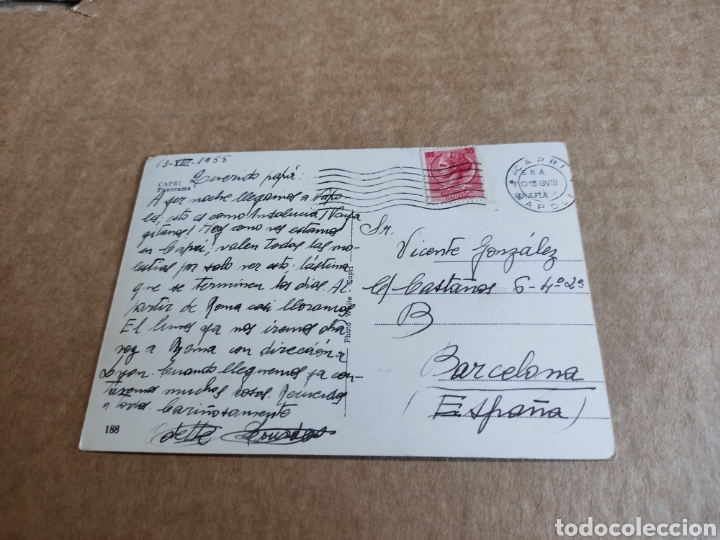 Postales: Postal Capri 1955 - Foto 2
