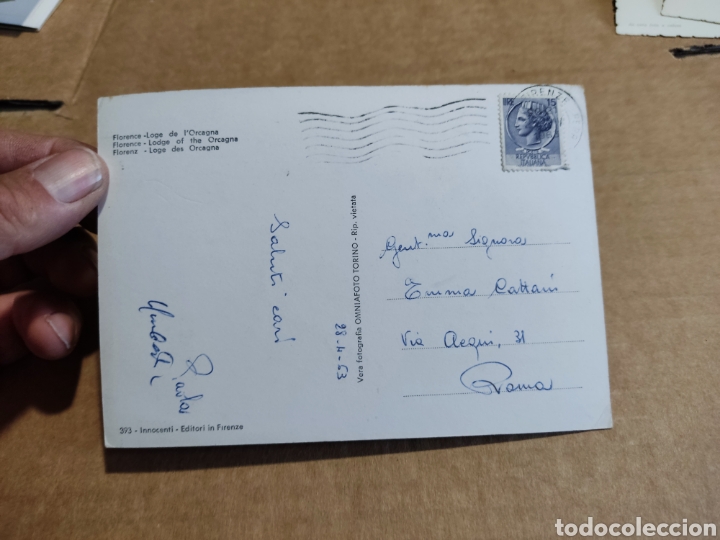 Postales: Postal Florencia 1963 - Foto 2