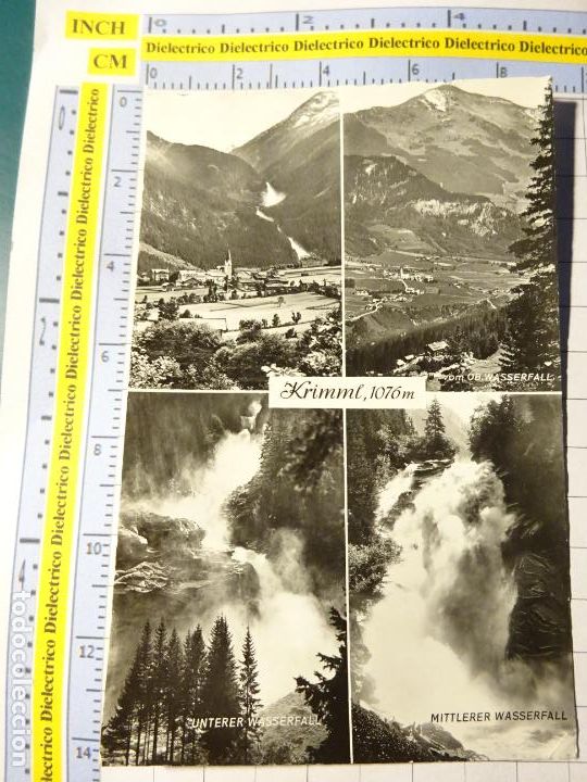Cartoline: ANTIGUA POSTAL DE AUSTRIA. CATARATAS KRIMML. 2250