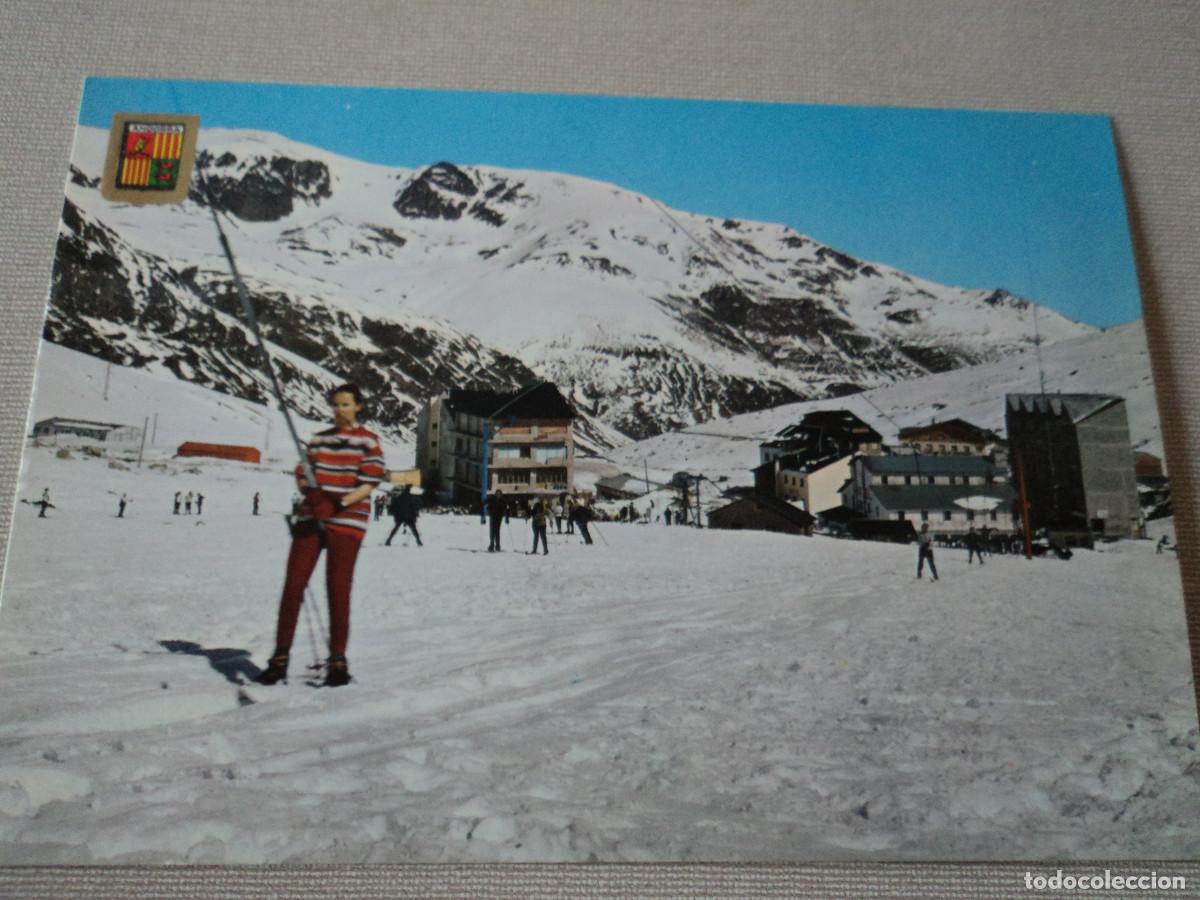 Postales: 2799 valls d&acute;andorra, pas de la casa, pistas de ski, ed. escudo