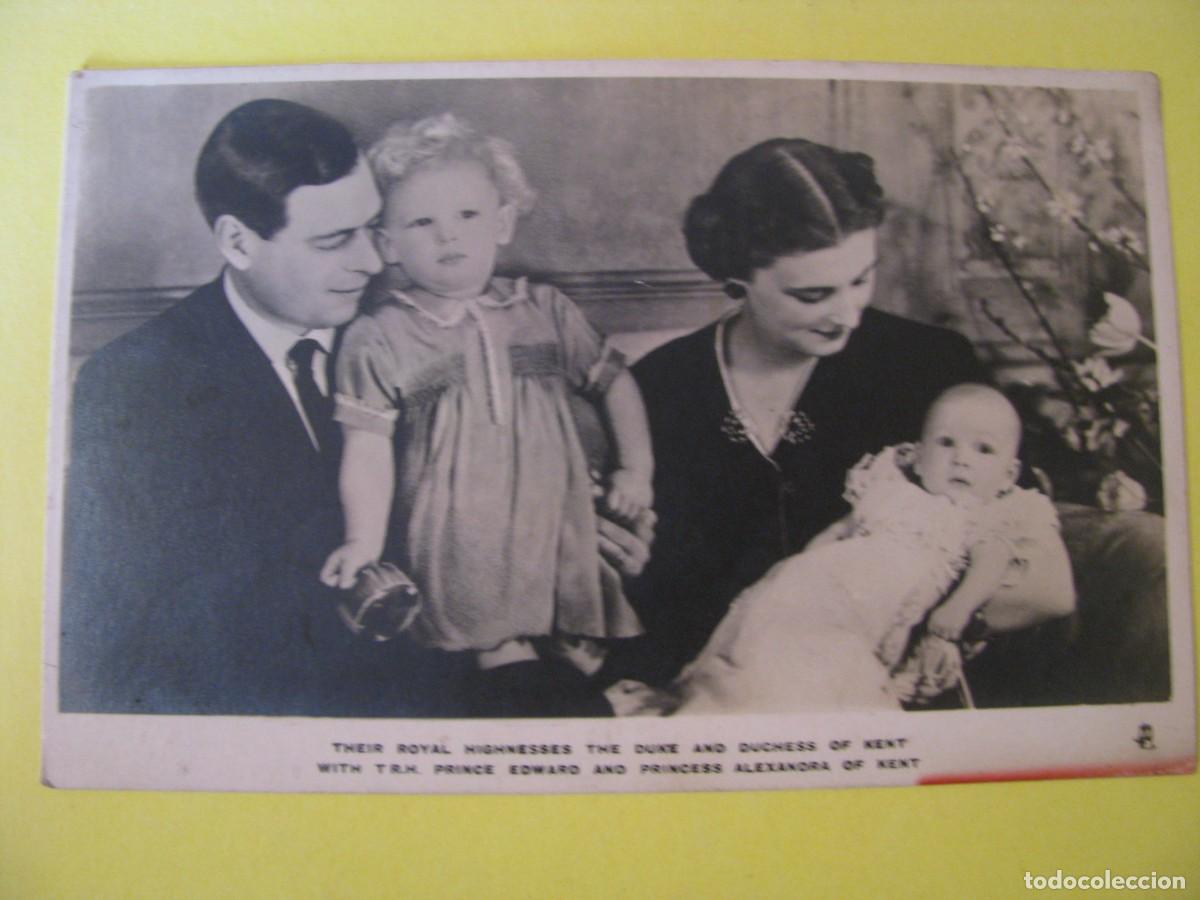 Postales: POSTAL DE LOS DUQUES DE KENT CON PRINCIPE EDUARDO Y LA PRINCESA ALEJANDRA. TUCK'S CARD.