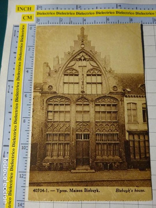 Postcards: ANTIGUO POSTAL DE B&Eacute;LGICA.YPRES MAISON BIEBUYK 2600