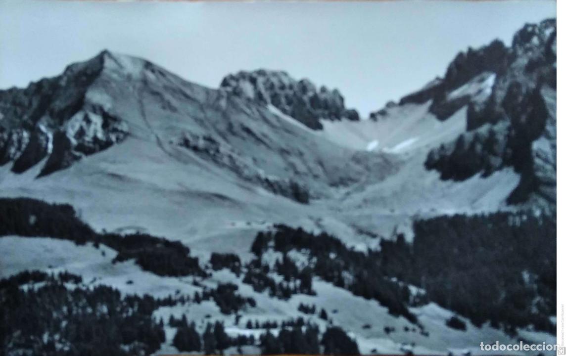 Postais: Adelboden (Suiza). 5965 Bundersplitz-Bunderkrinde. Nueva. Blanco/Negro