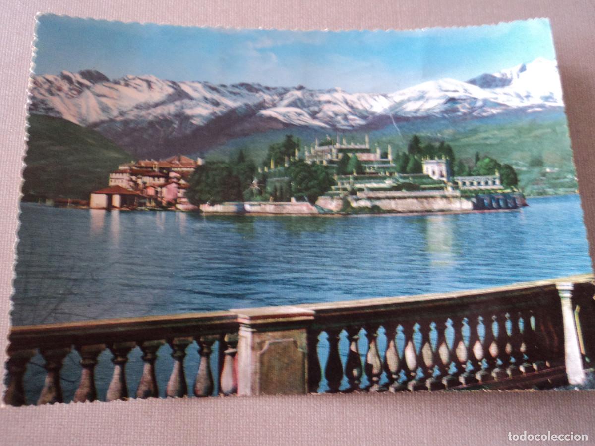 Postales: LAGO MAGGIORE, stresa, isola bella, ED. FOTO CAPUCCI, circulada 1958