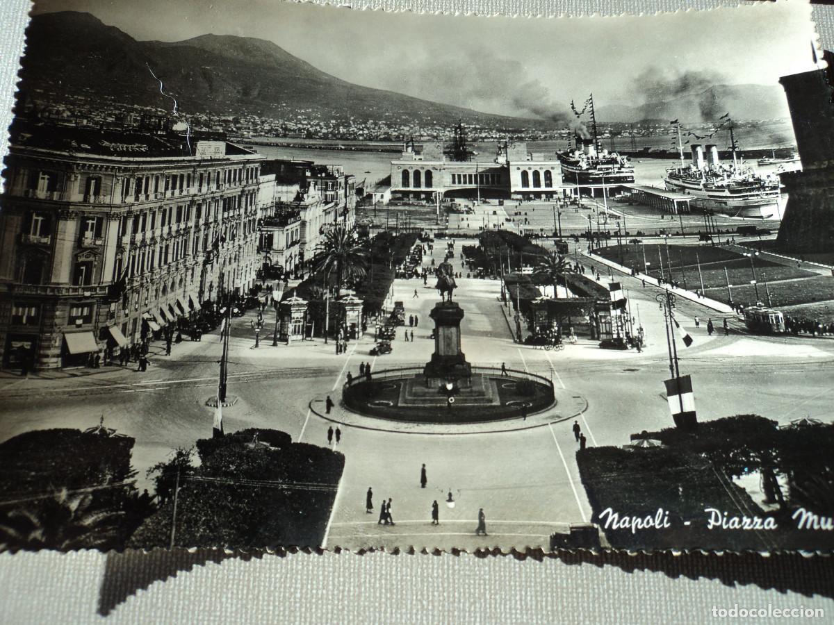 Cartoline: NAPOLI, PIAZZA MUNICIPIO, ED. SAF