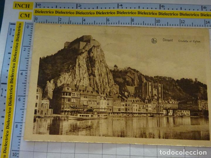 Cartoline: ANTIGUA POSTAL DE B&Eacute;LGICA. DINANT IGLESIA CIUDADELA. 2434