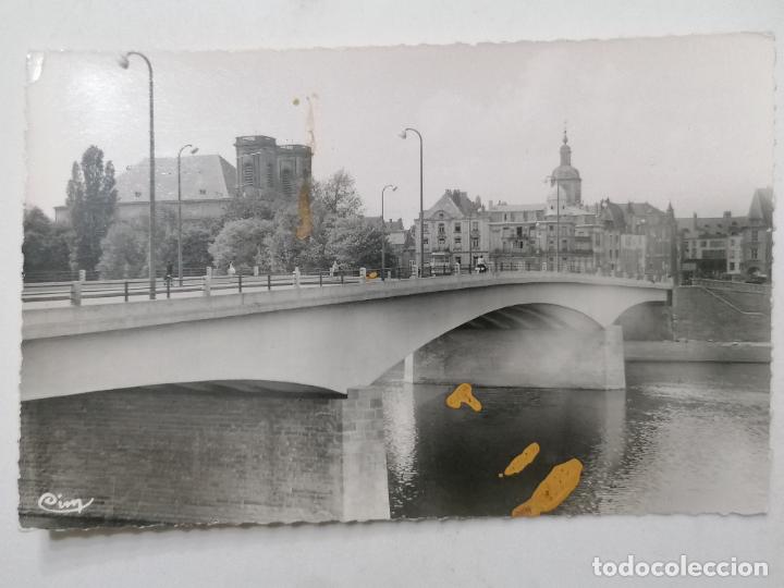 Postkarten: POSTAL THIONVILLE - MOSELLE, LE PONT DES ALLIES, N&ordm; 2, CIRCULADA A&Ntilde;OS 50