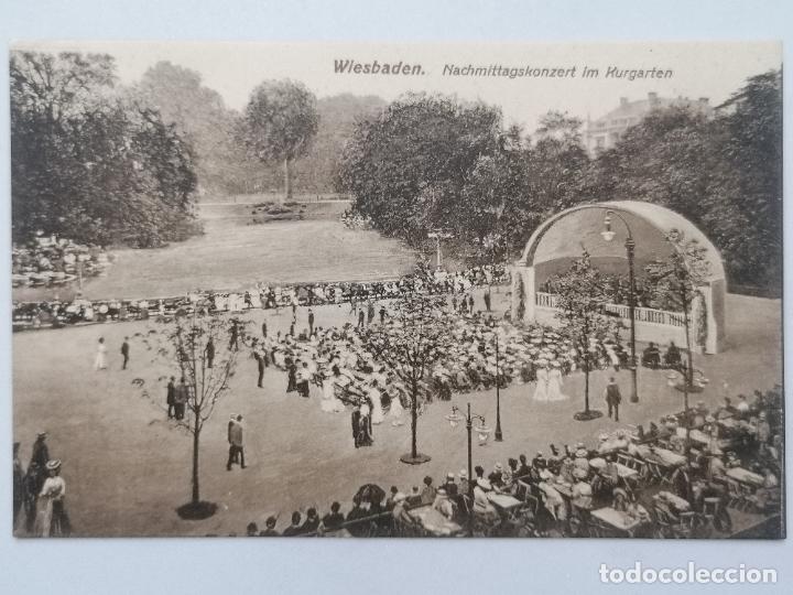 Postkarten: POSTAL WIESBADEN, A&Ntilde;OS 30