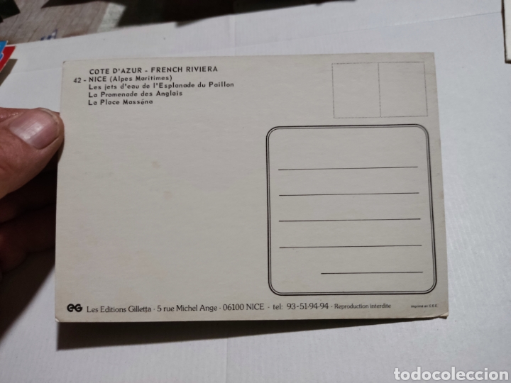 Postales: Postal Niza - Foto 2