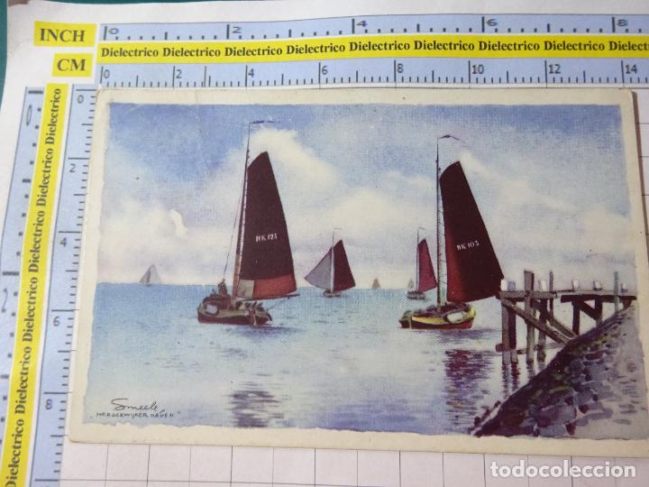 Postales: ANTIGUS POSTAL DE HOLANDA PAISES BAJOS. REGATA DE VELEROS.3982