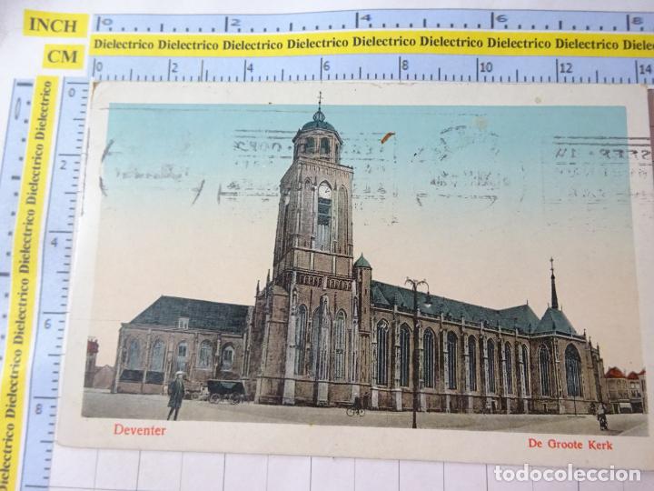 Postales: ANTIGUS POSTAL DE HOLANDA PAISES BAJOS. DEVENTER DE GROOTE KERK. 4000