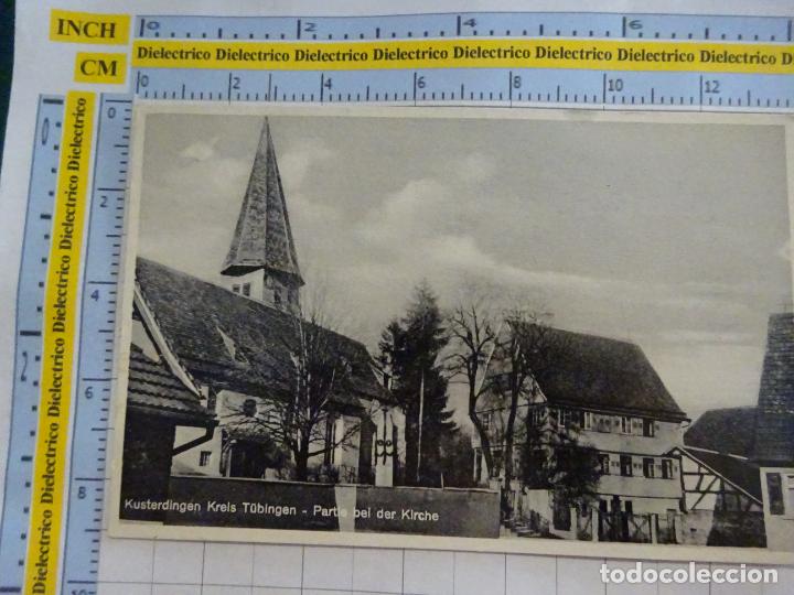 Postais: ANTIGUA POSTAL ALEMANIA. KUSTERDINGEN KREIS T&Uuml;BINGEN PARTIE BEI DER KIRCHE. 1724